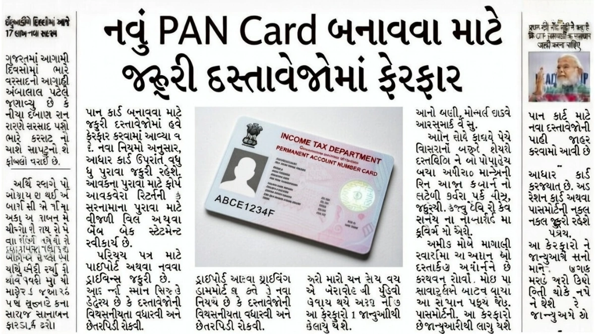 Birth Certificate for PAN