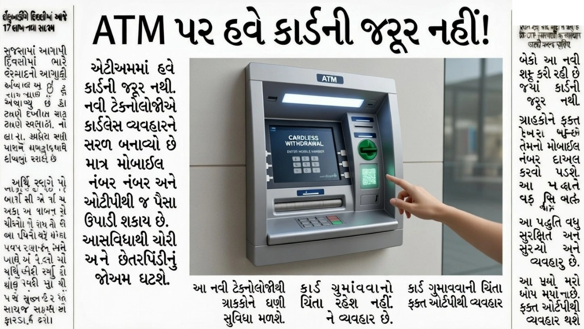 Cardless Cash Withdrawal