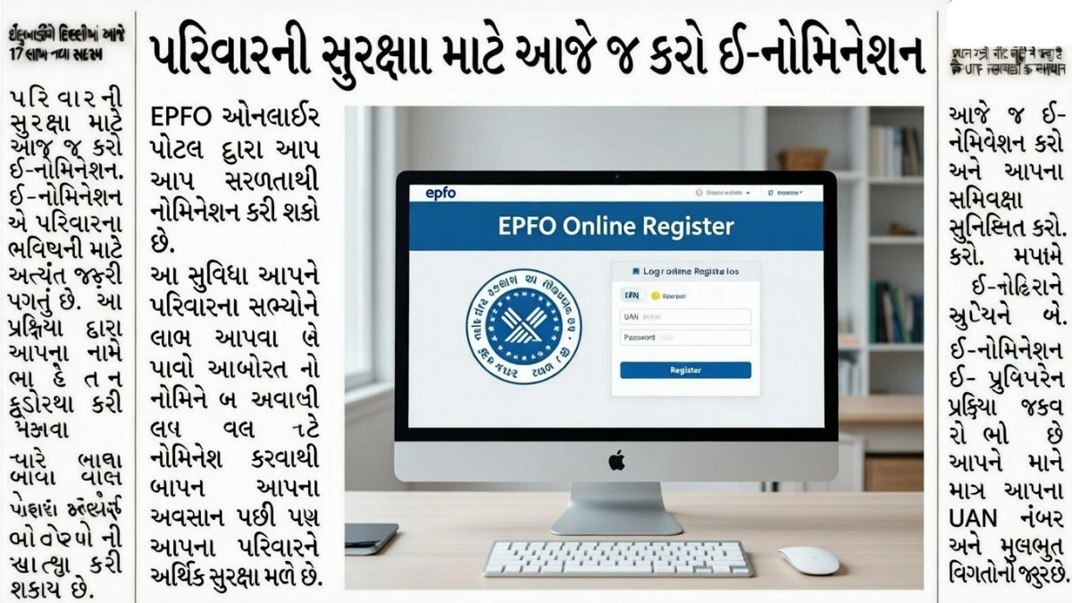 EPF Nomination Online Process