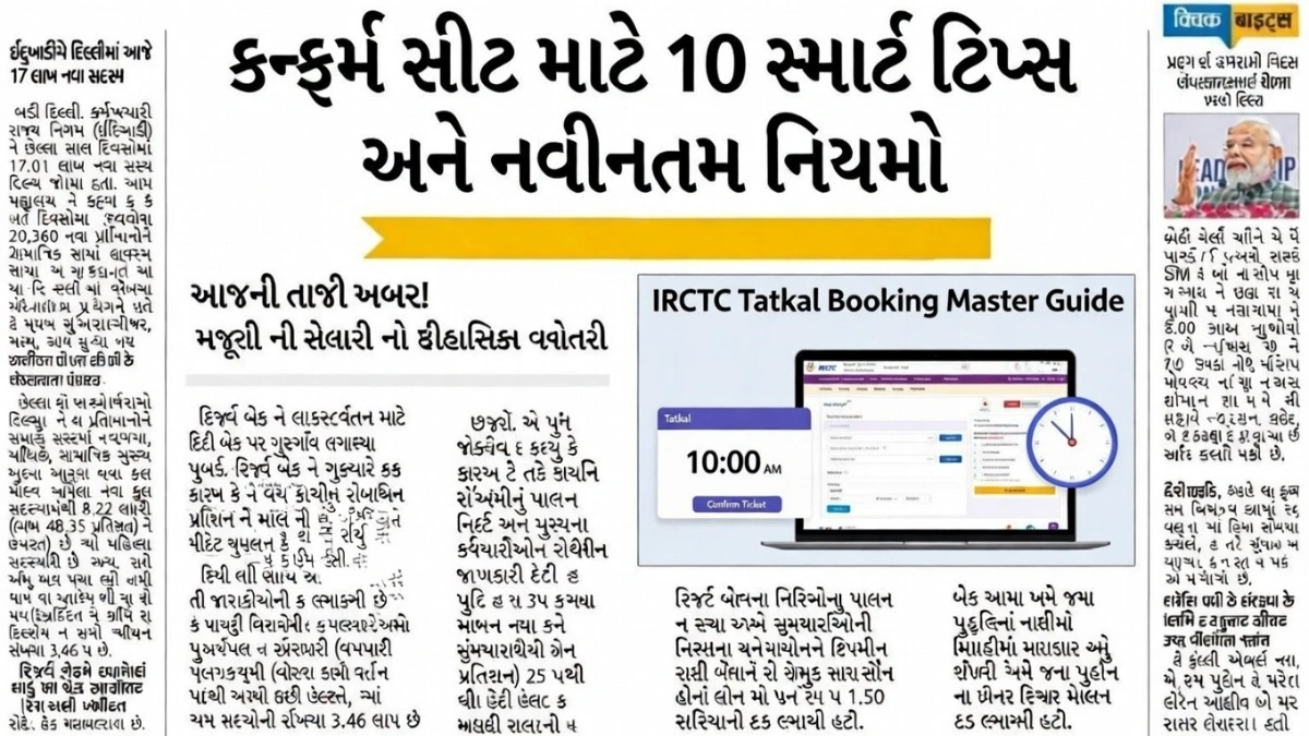 IRCTC Tatkal Booking