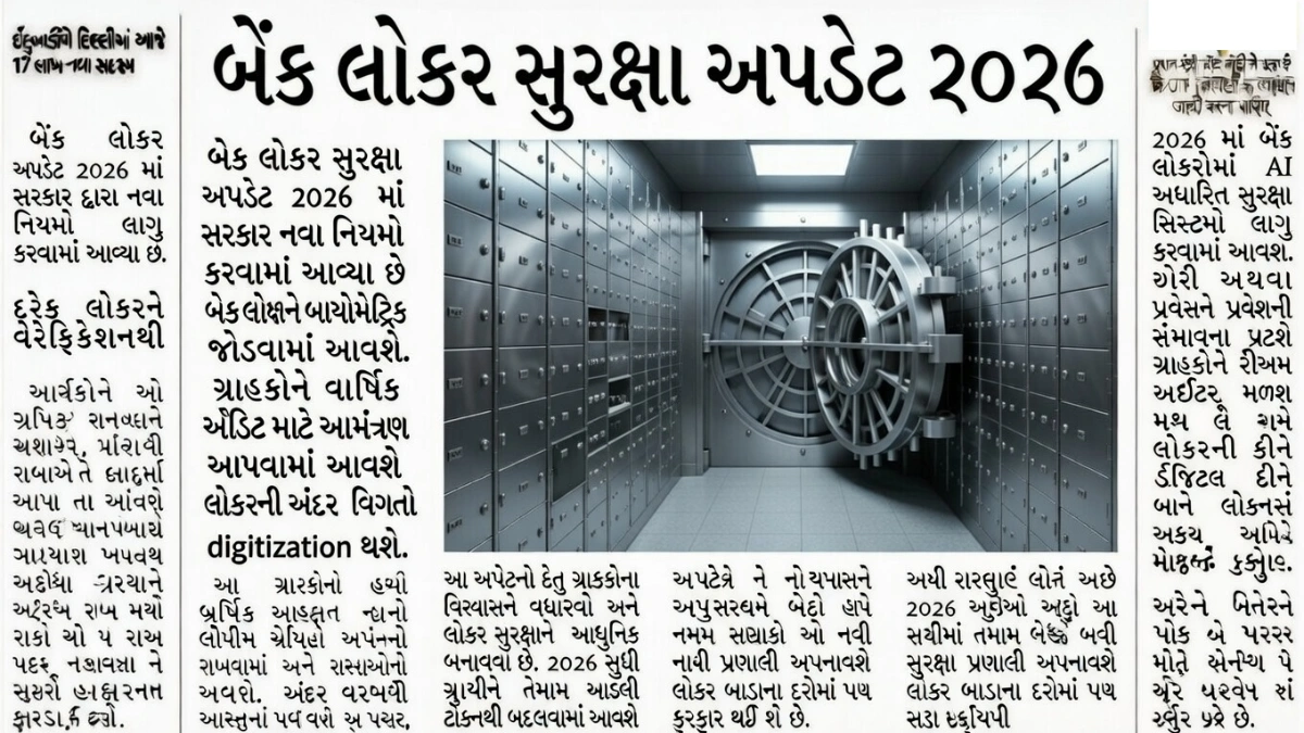 RBI Locker Guidelines