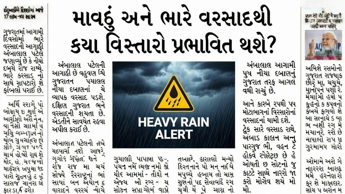 Rain Alert Gujarat