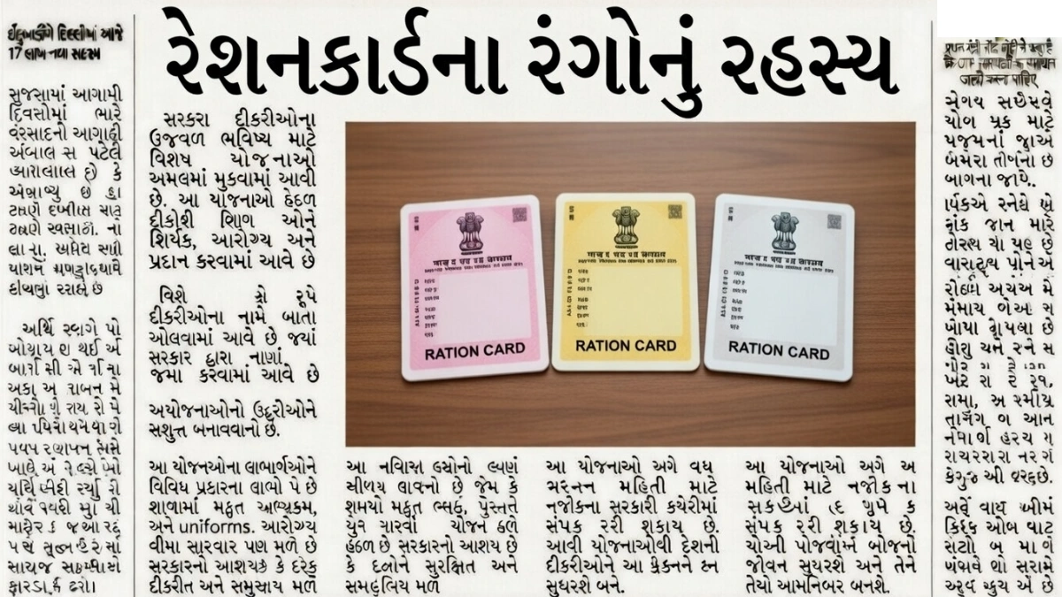 Ration Card Color