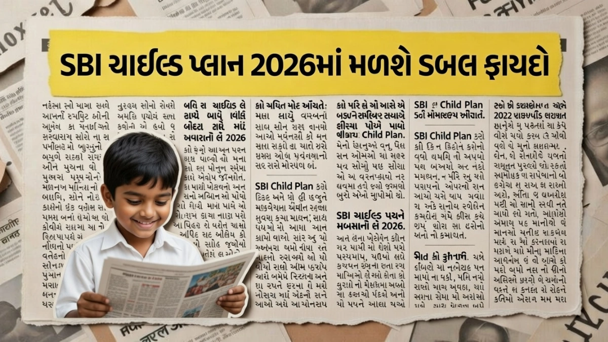 State Bank of India Child Scheme